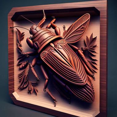3D model Hope cockroach famous animal (STL)